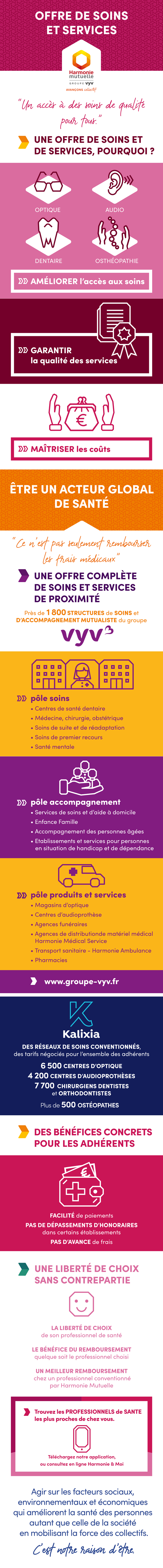 infographie offre de soins et services