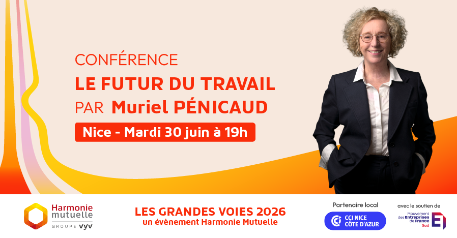 Conférence de Muriel Pénicaud le 30 juin à Nice