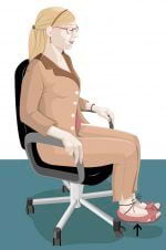 position au bureau