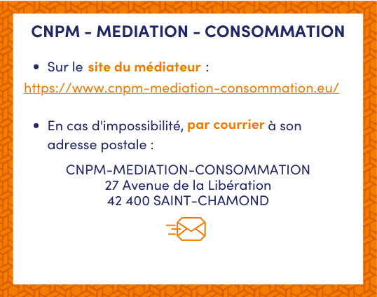Contacter la CNPM-MEDIATION-CONSOMMATION