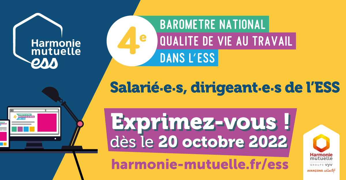 Qualité de vie au travail dans l'ESS | Harmonie Mutuelle ESS