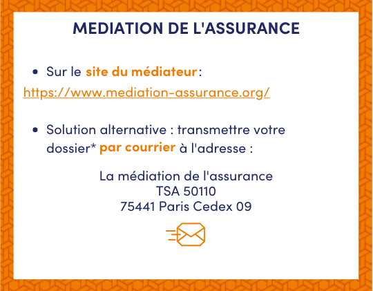 Contacter la médiation de l'assurance