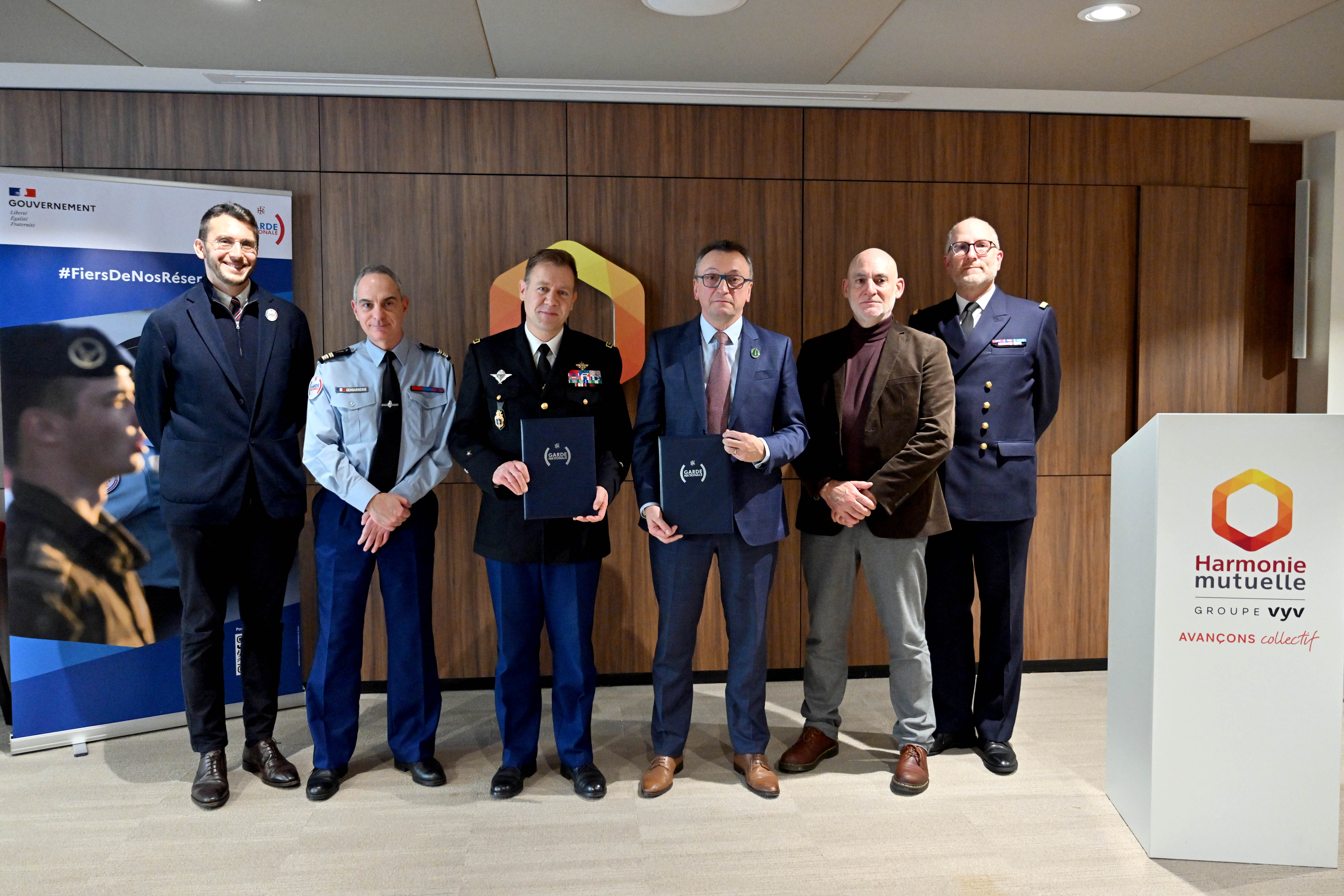 Signature du partenariat Garde nationale